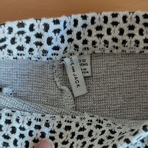 Janie & Jack Monochrome Textured Pants